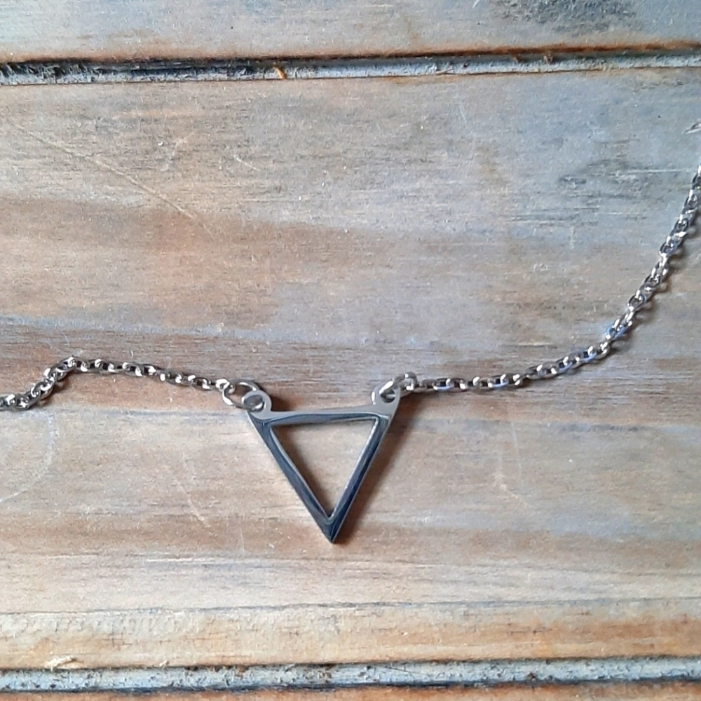 Triangle Stainless Steel Necklace